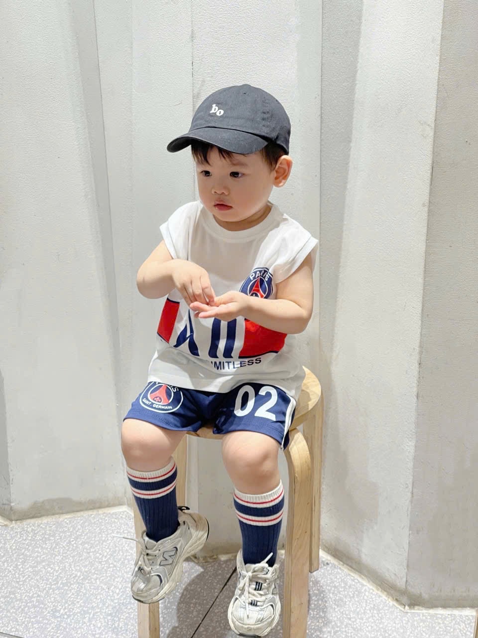 SET 2 BỘ ĐÙI BA LỖ TRẮNG ĐỎ BT