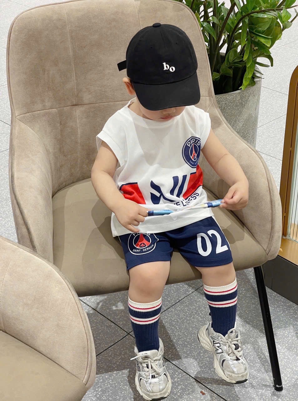 SET 2 BỘ ĐÙI BA LỖ TRẮNG ĐỎ BT