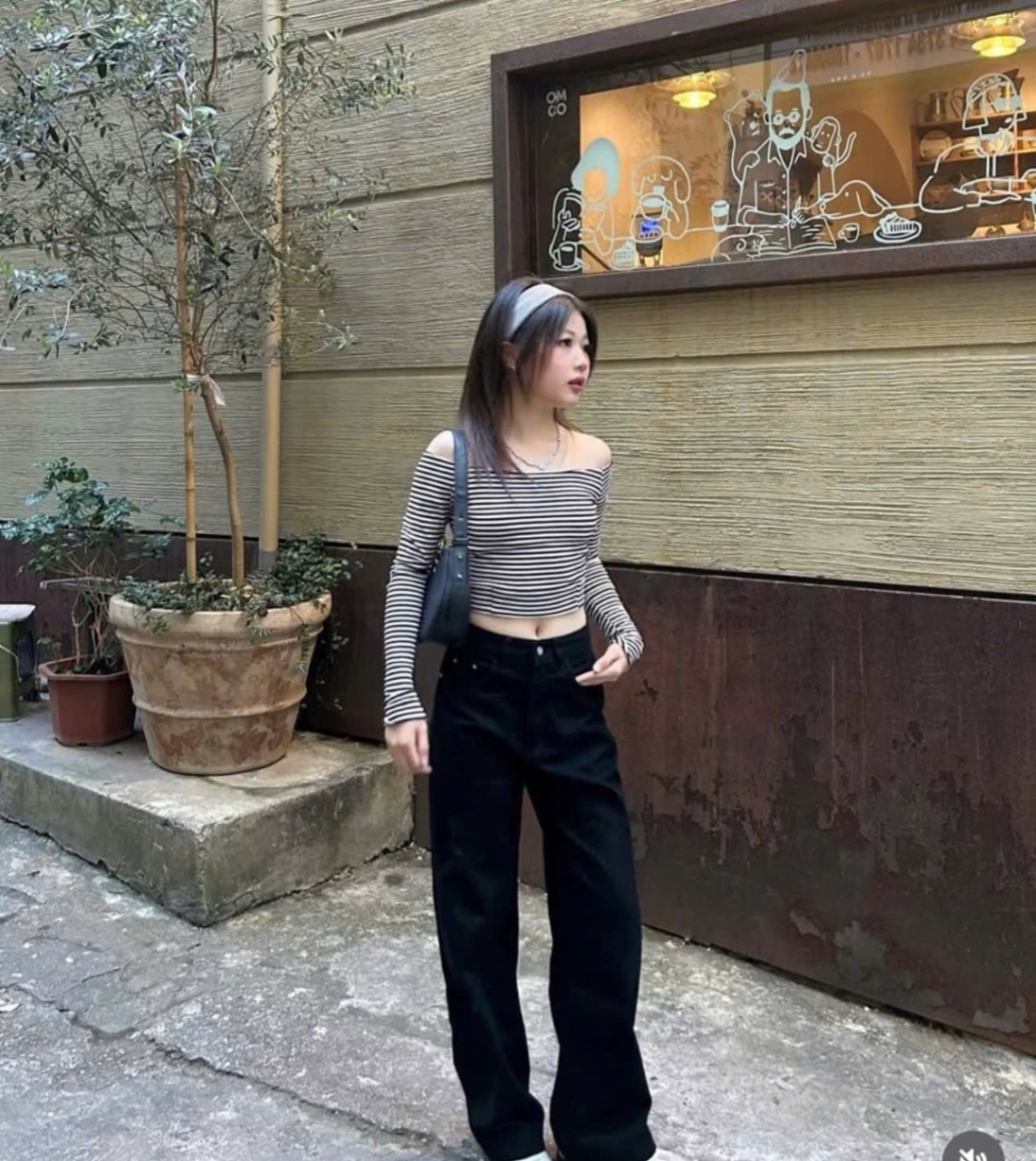 QUẦN JEAN SUÔNG LEVIS MÀU ĐEN XUẤT DƯ