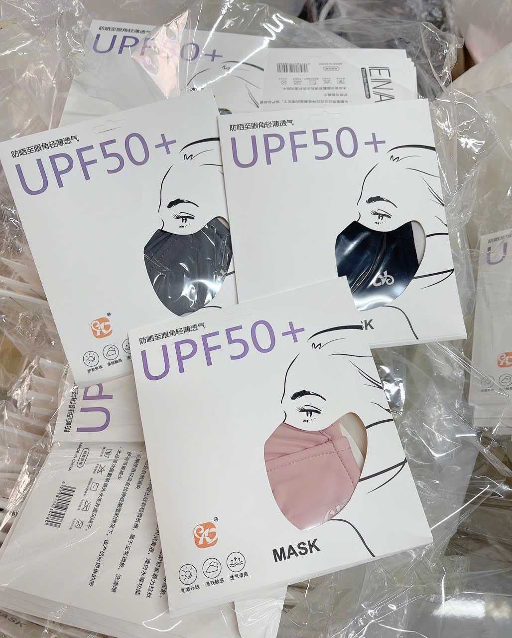 SET 3 KHẨU TRANG CHỐNG UV UAF CAO CẤP