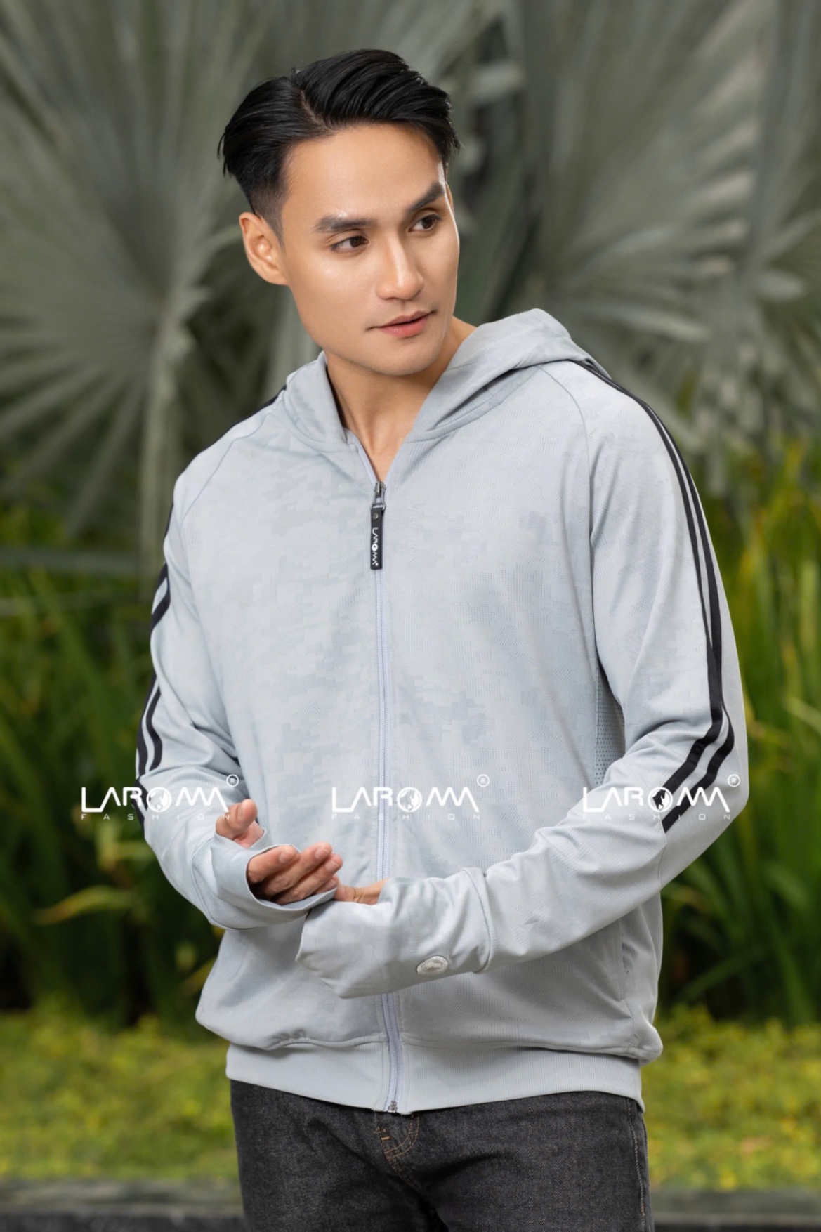 ÁO CHỐNG NẮNG NAM LAROMA 2 LỚP 2025