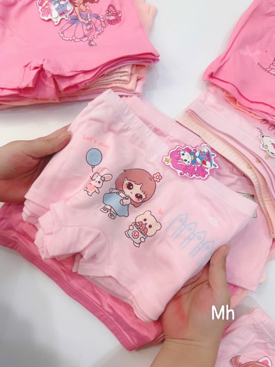SET 10 QUẦN CHIP ĐÙI QC BG - hoạ tiết ngẫu nhiên