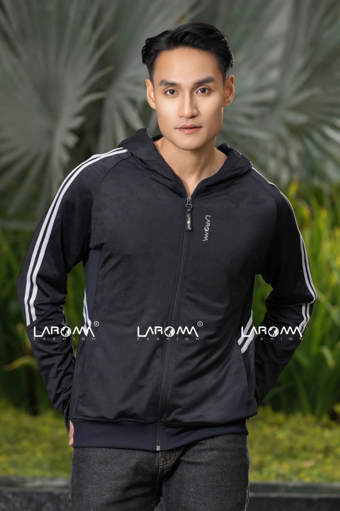 ÁO CHỐNG NẮNG NAM LAROMA 2 LỚP 2025
