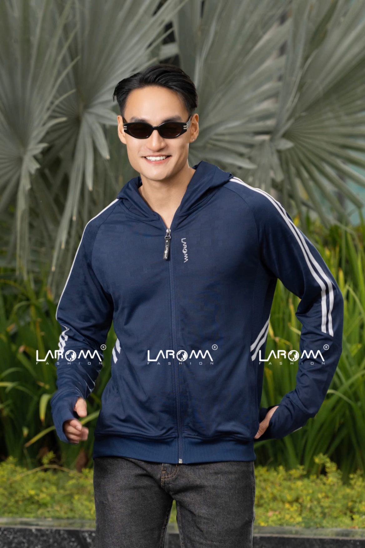 ÁO CHỐNG NẮNG NAM LAROMA 2 LỚP 2025