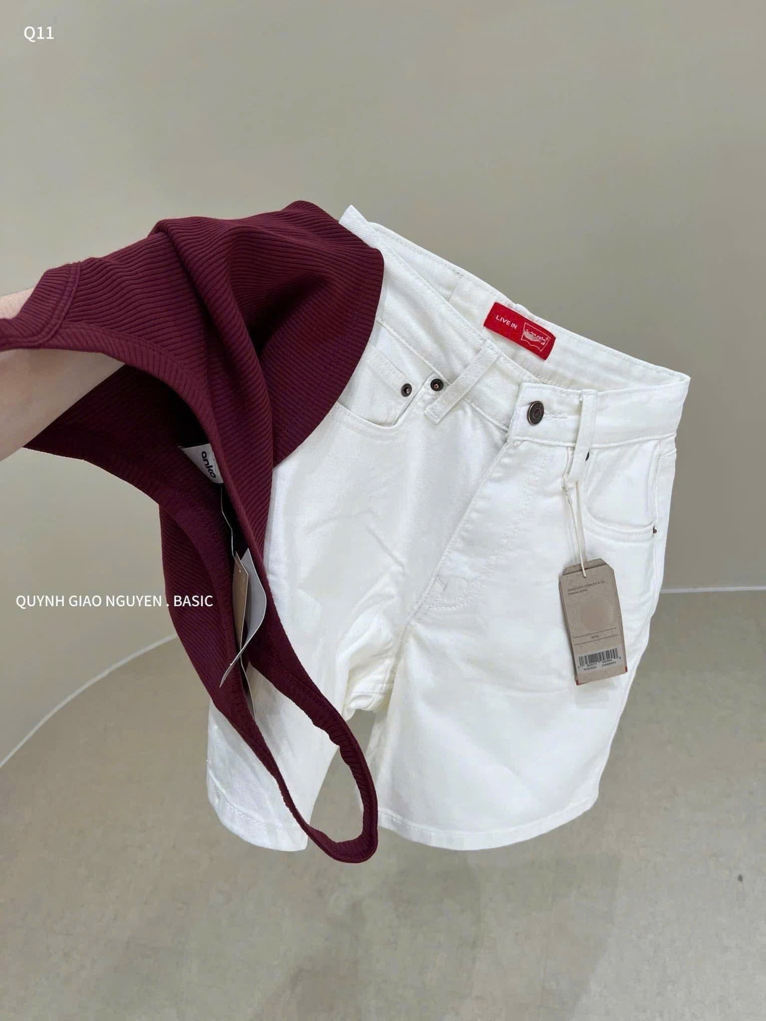 BỘ ĐÙI CỘC ADLV TRẮNG QUẦN XANH