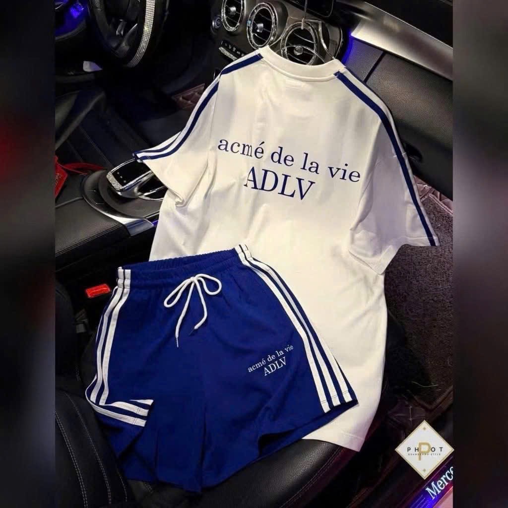 BỘ ĐÙI CỘC ADLV TRẮNG QUẦN XANH