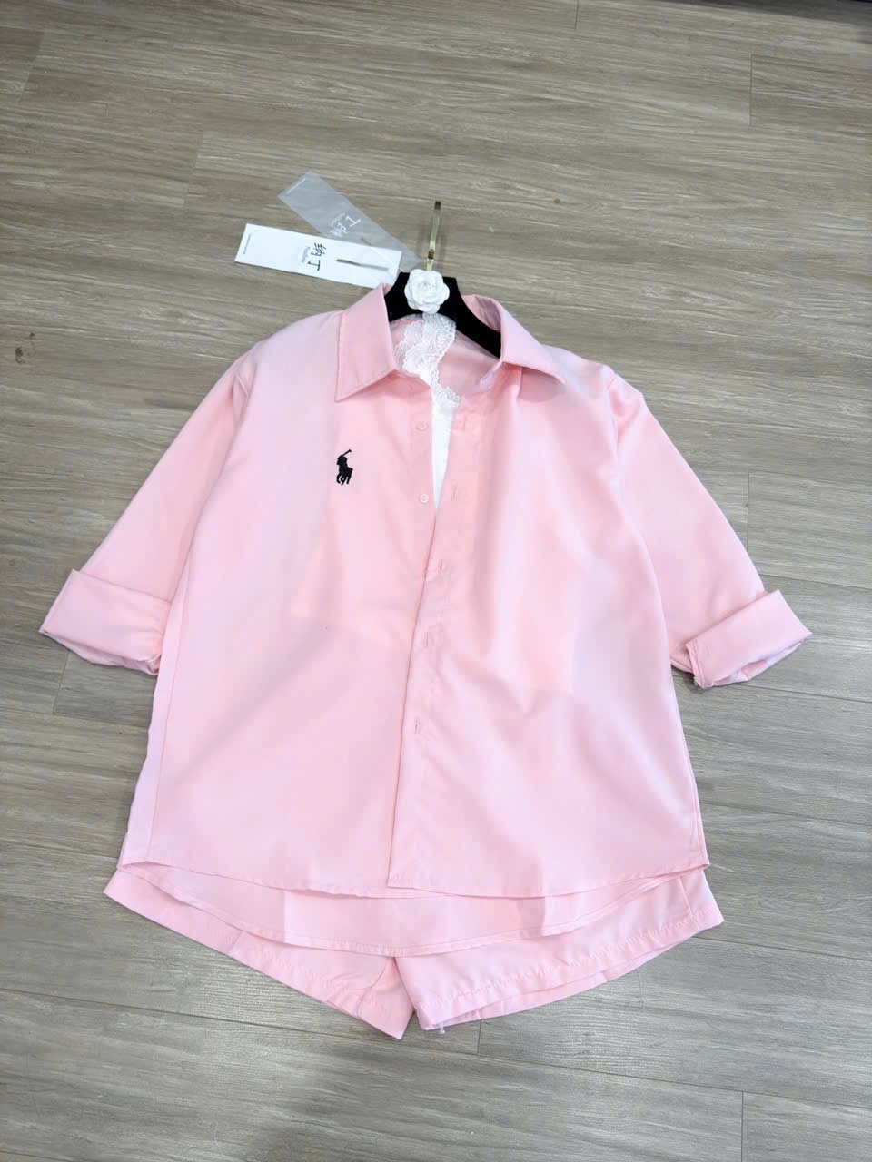 SÉT BỘ HỒNG 3CT THÊU NGỰA CHO NỮ