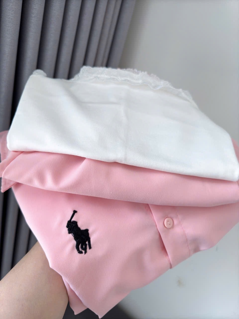 SÉT BỘ HỒNG 3CT THÊU NGỰA CHO NỮ