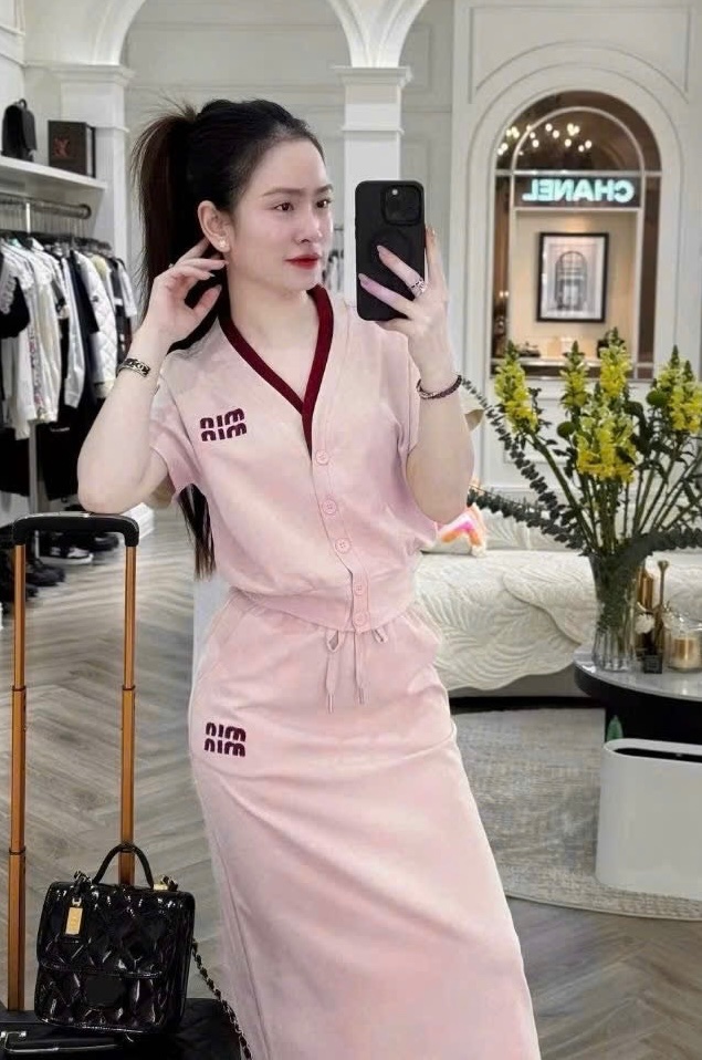 SET MIU HỒNG CỔ V MIX CV MIDI