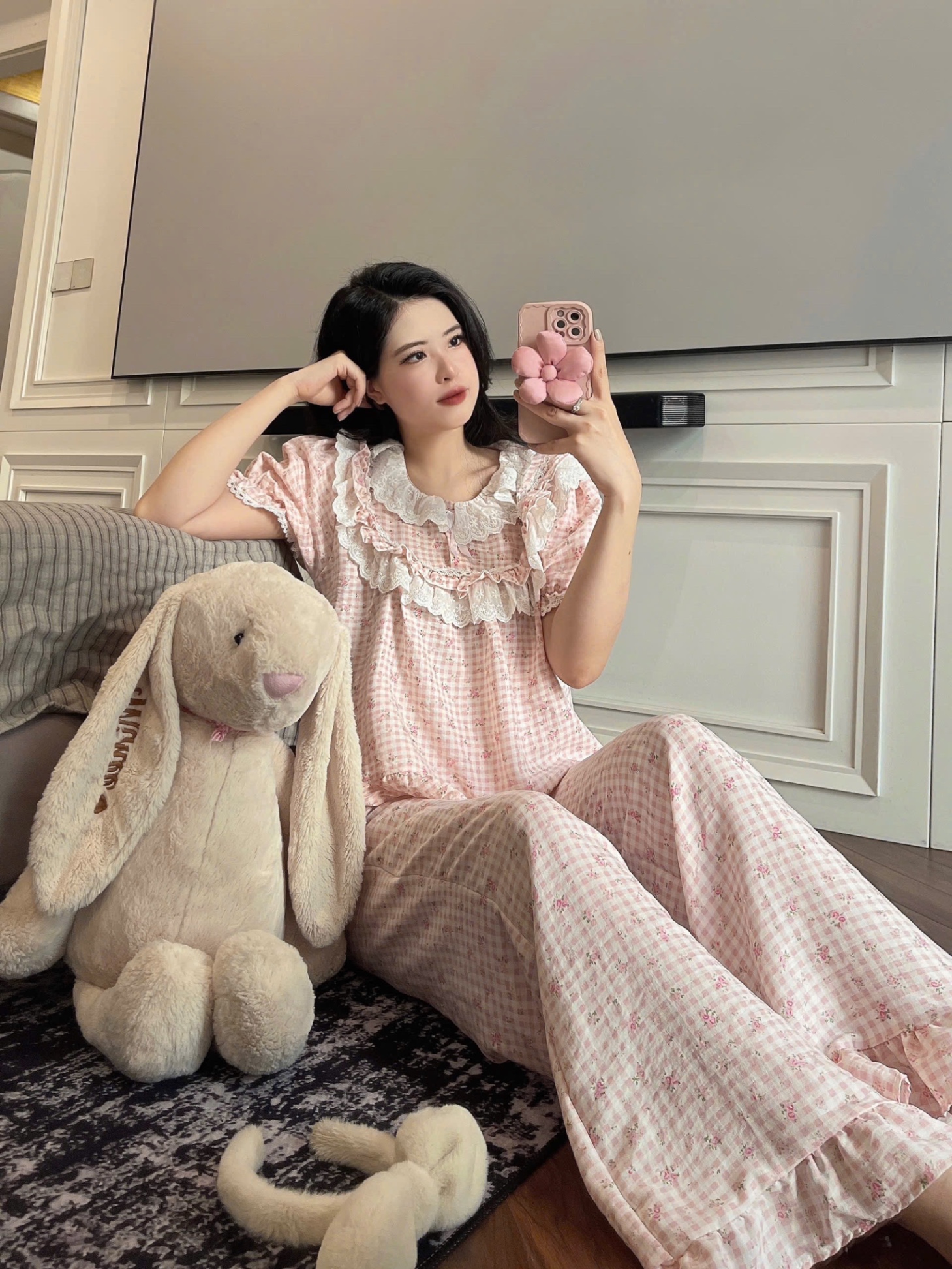 BỘ KẺ HÌNH HOA CỔ BÈO PHỐI REN