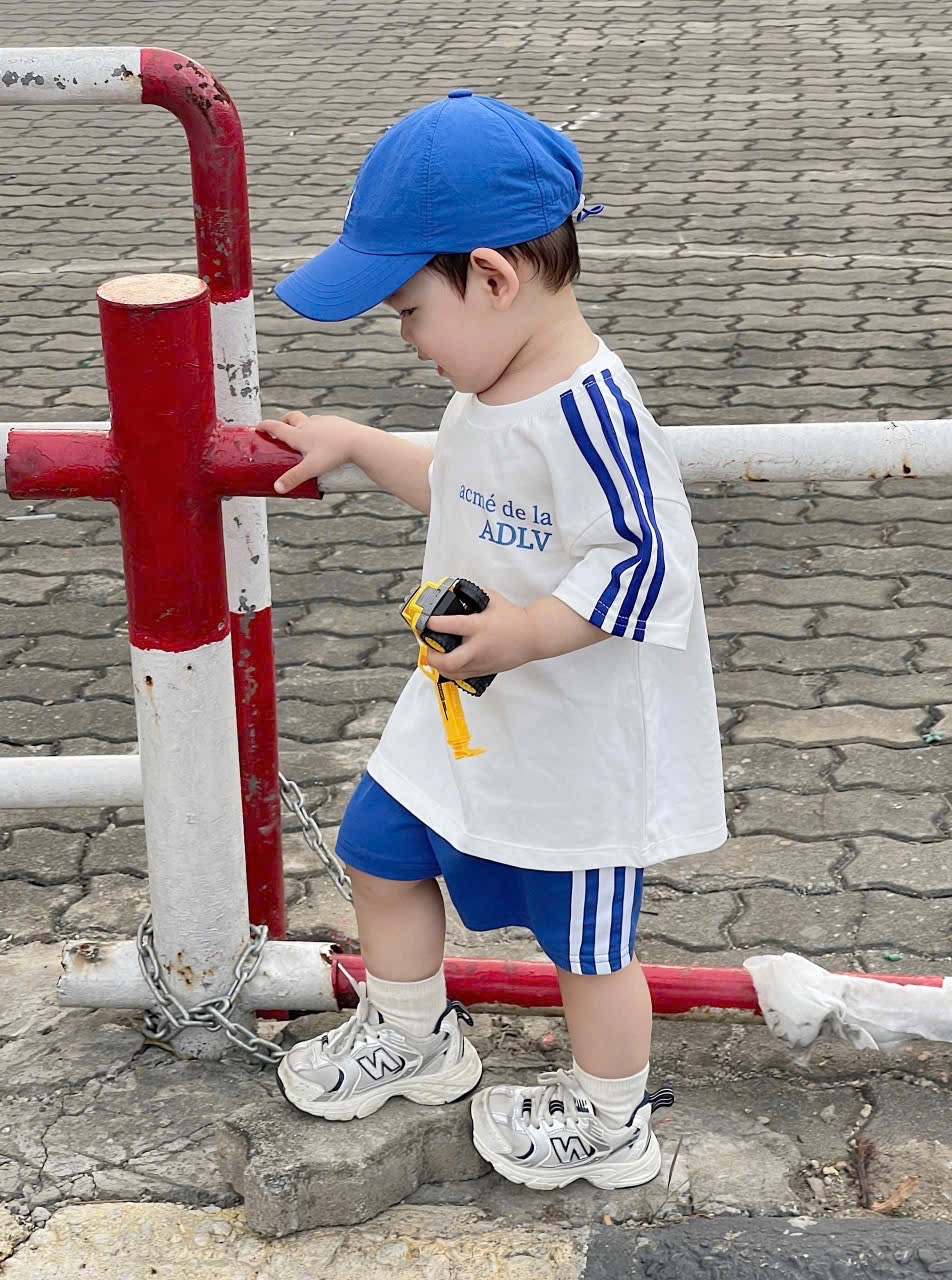 BỘ ĐÙI ADLV TRẮNG QUẦN XANH BT