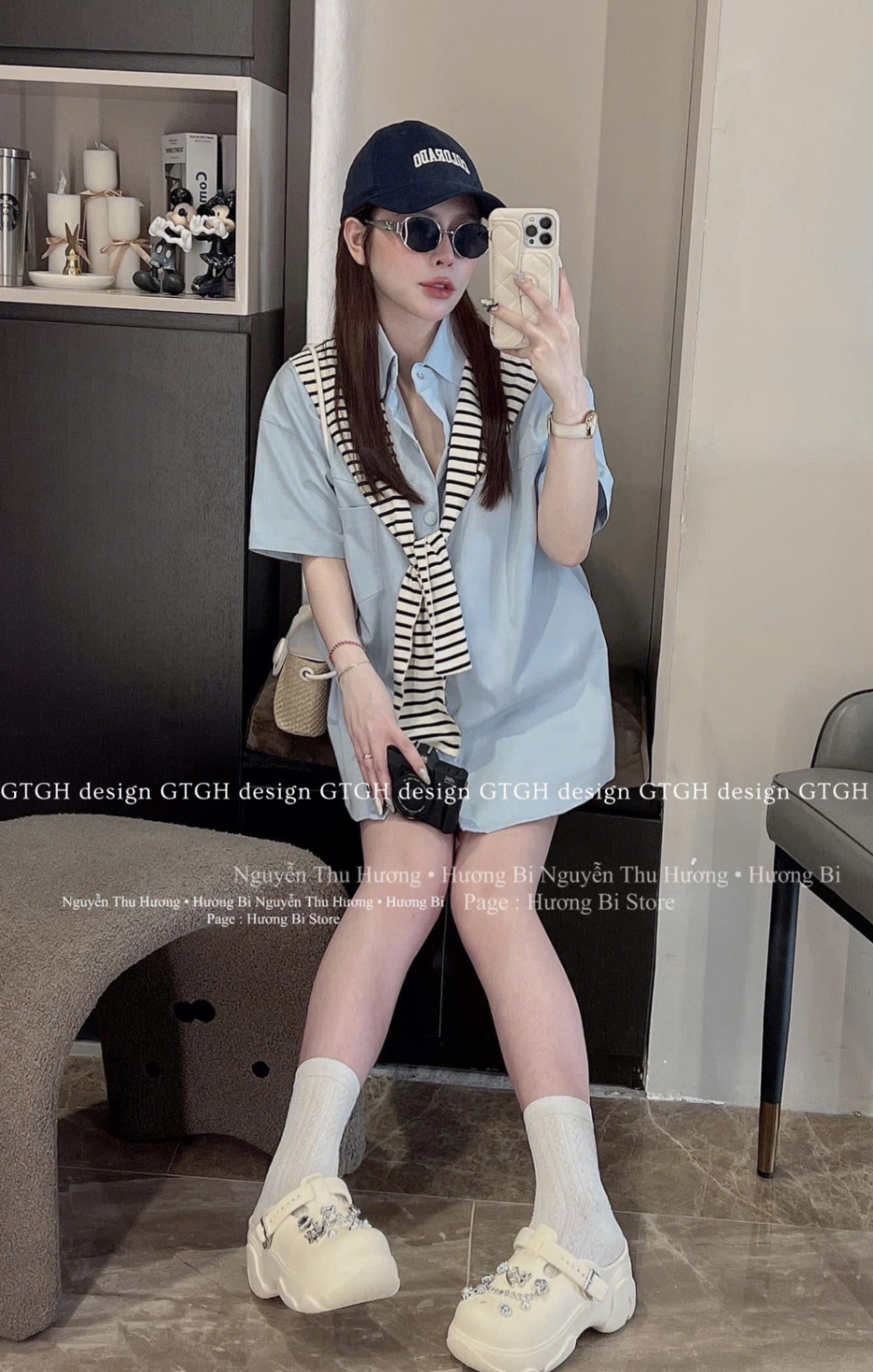 BỘ ĐÙI THÔ KÈM KHĂN 3 MÀU