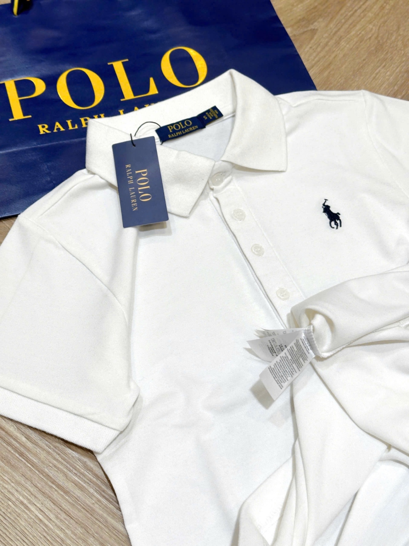 Hàng nhà máy - ÁO POLO THÊU NGỰA SLIMFIT XUẤT DƯ
