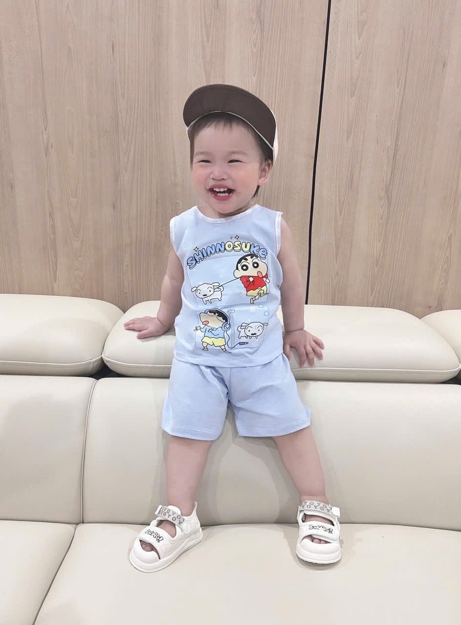 SET 3 BỘ BA LỖ HINH SHIN TONE XANH