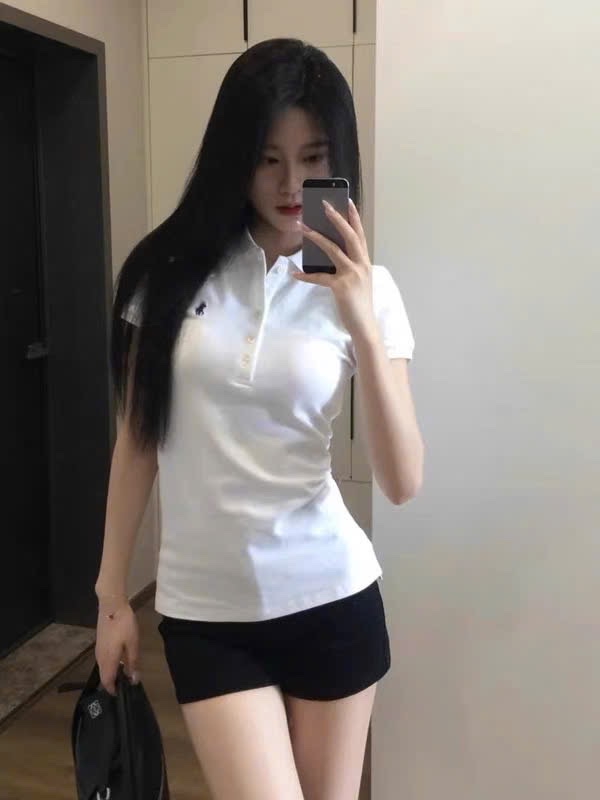 Hàng nhà máy - ÁO POLO THÊU NGỰA SLIMFIT XUẤT DƯ