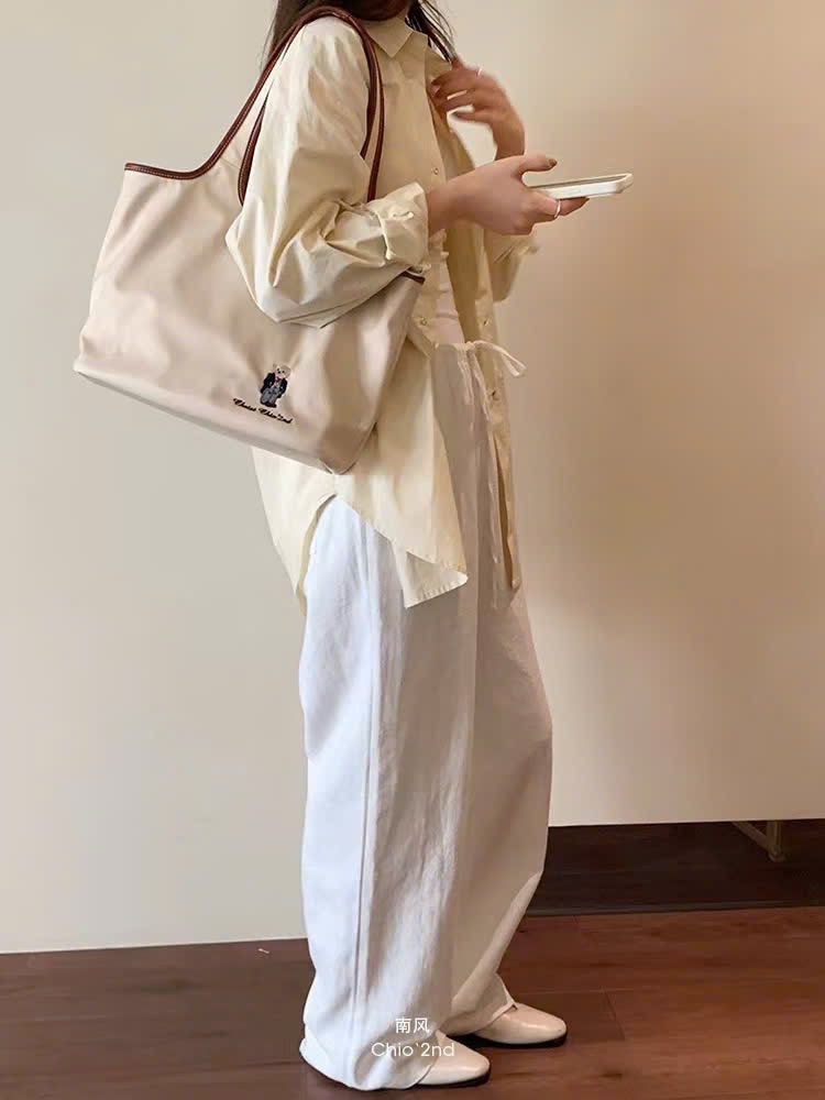TÚI TOTE CHIO’2ND MÀU BE HÌNH GẤU QUAI CAO