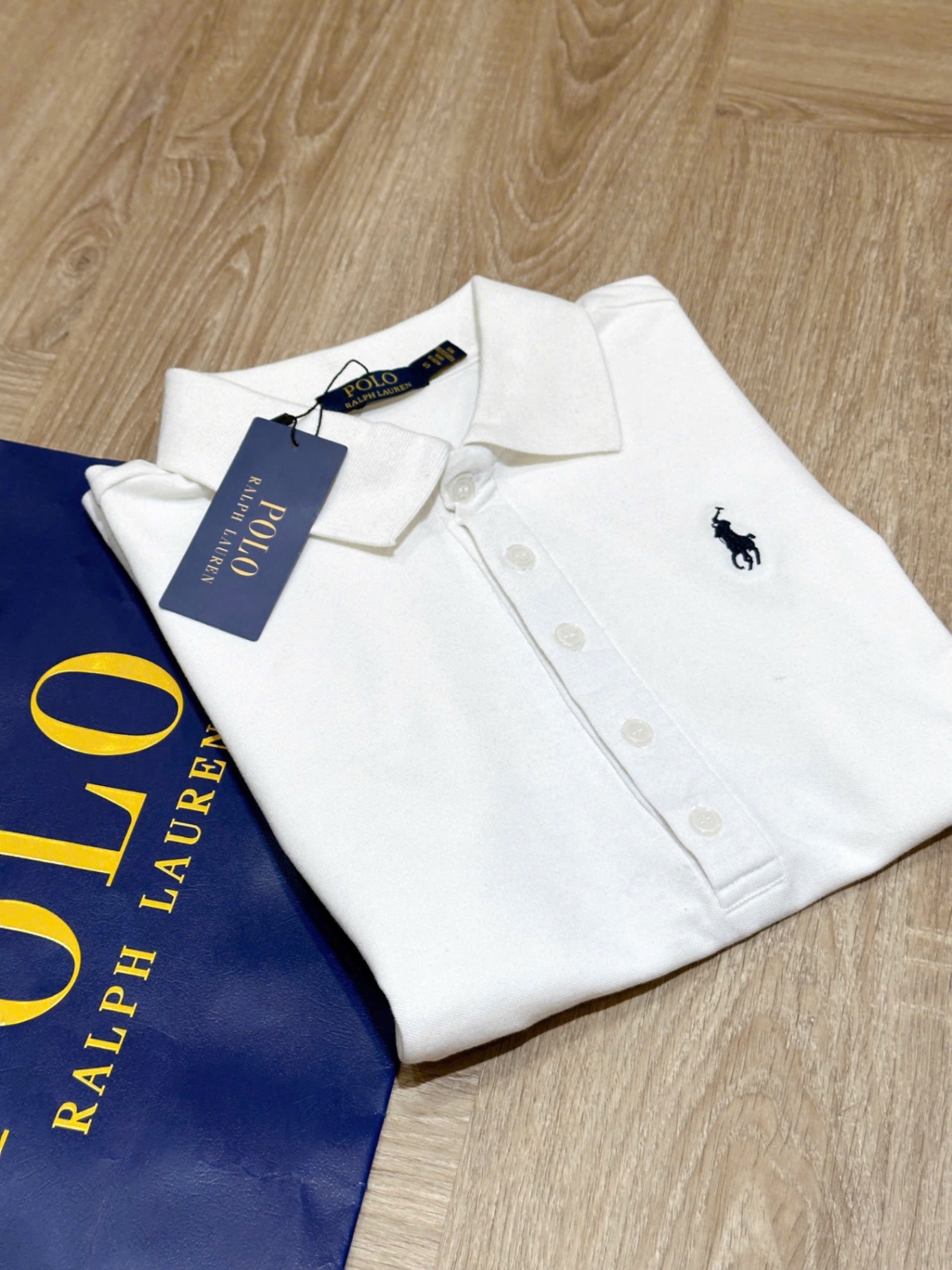 Hàng nhà máy - ÁO POLO THÊU NGỰA SLIMFIT XUẤT DƯ