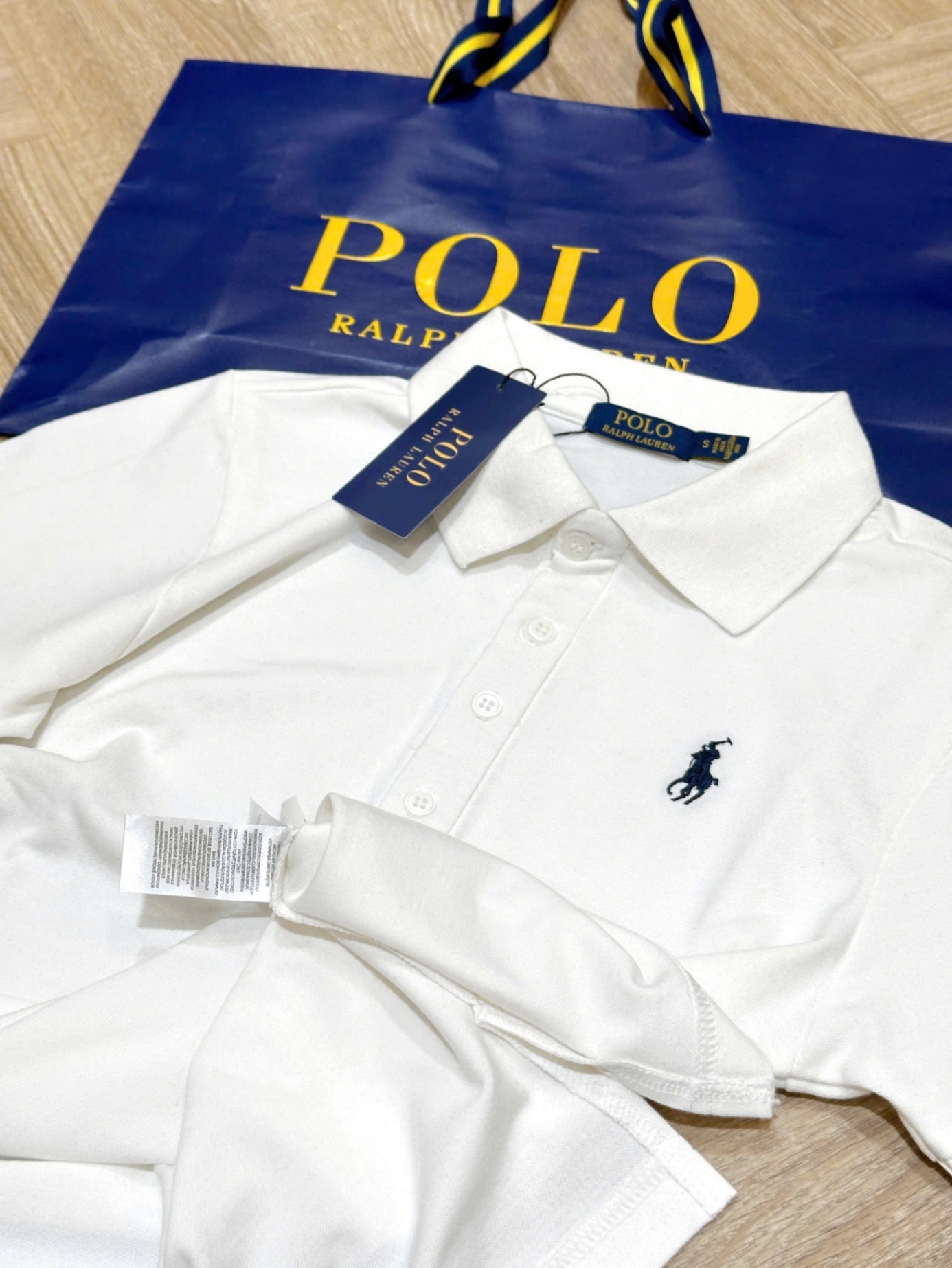 Hàng nhà máy - ÁO POLO THÊU NGỰA SLIMFIT XUẤT DƯ
