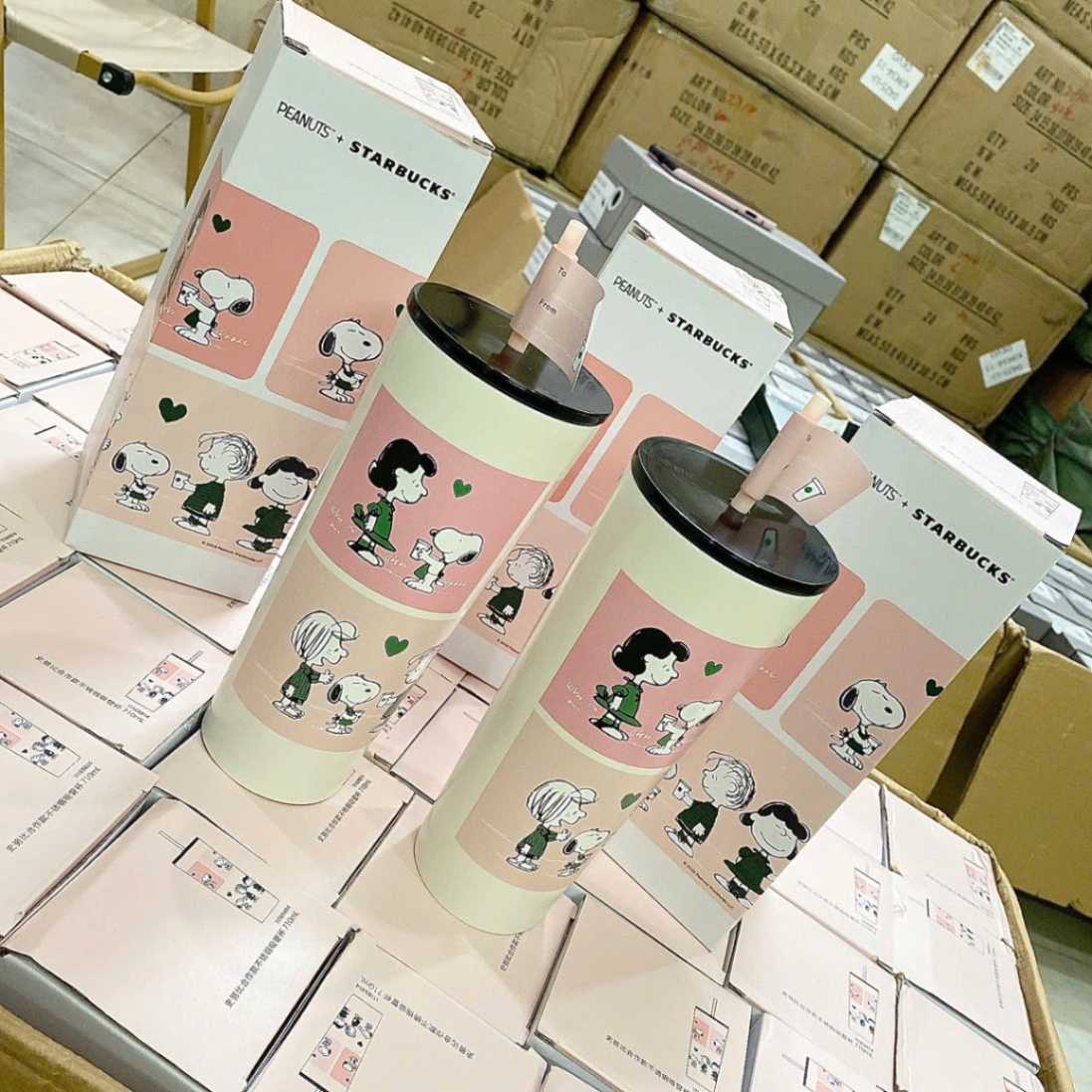 CỐC GIỮ NHIỆT SNOOPY