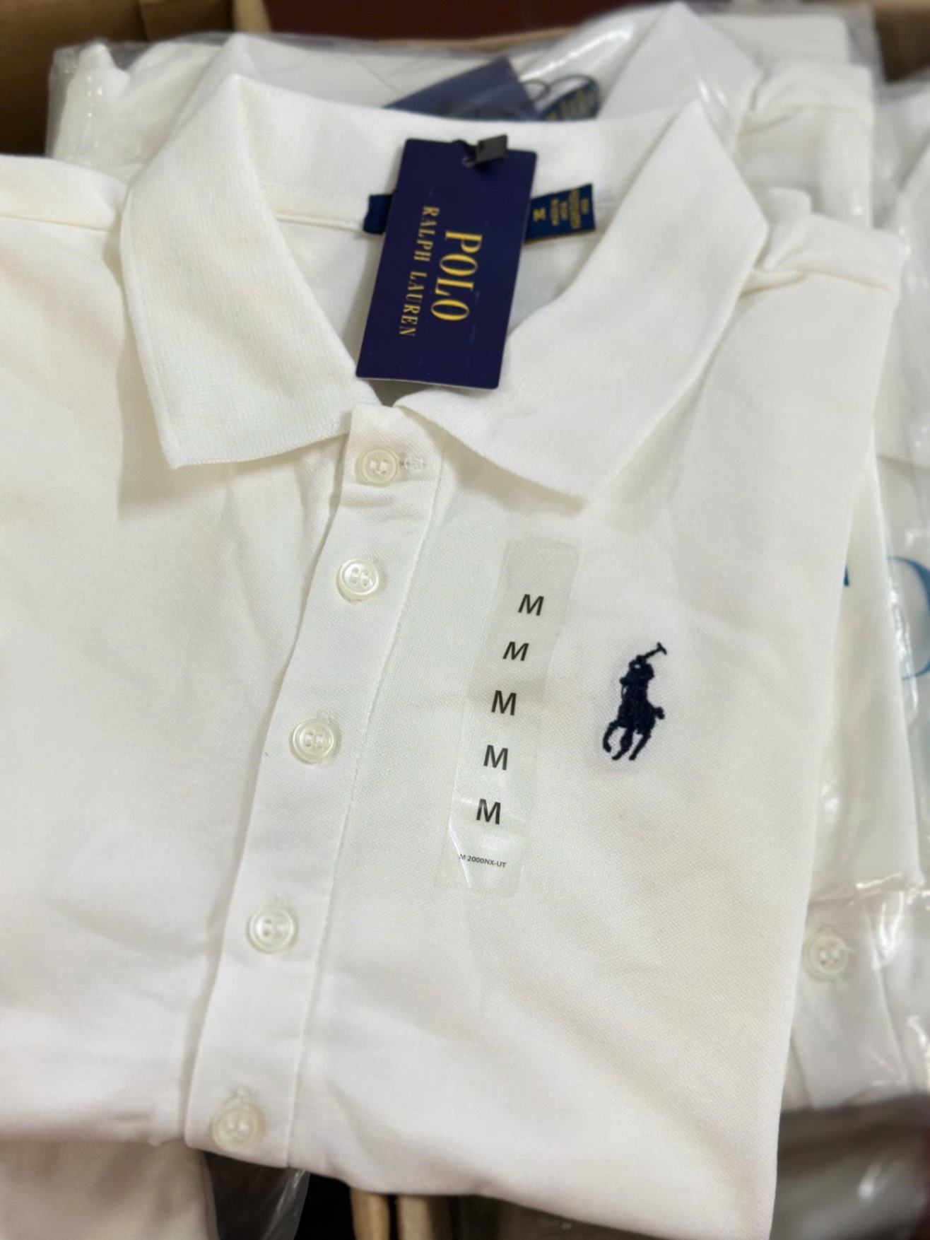 Hàng nhà máy - ÁO POLO THÊU NGỰA SLIMFIT XUẤT DƯ