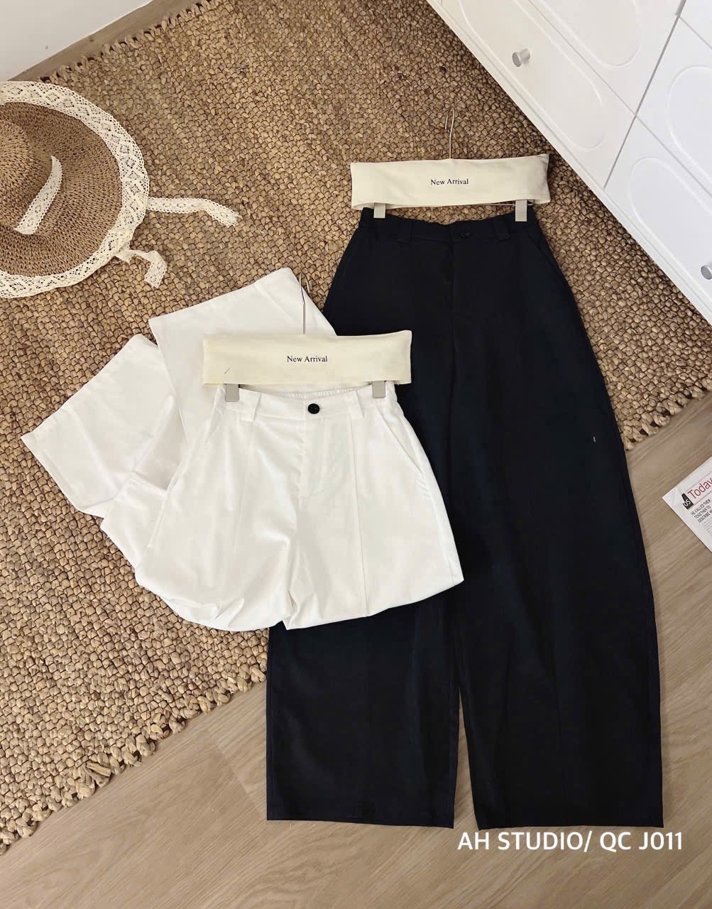 QUẦN BAGGY KAKI DÁNG BOM 2 MÀU