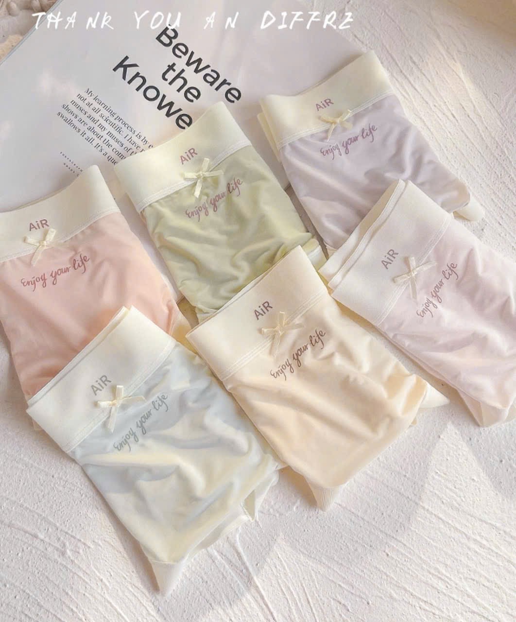 SET 10 QUẦN LÓT TÀNG HÌNH CHỮ AIR NỮ