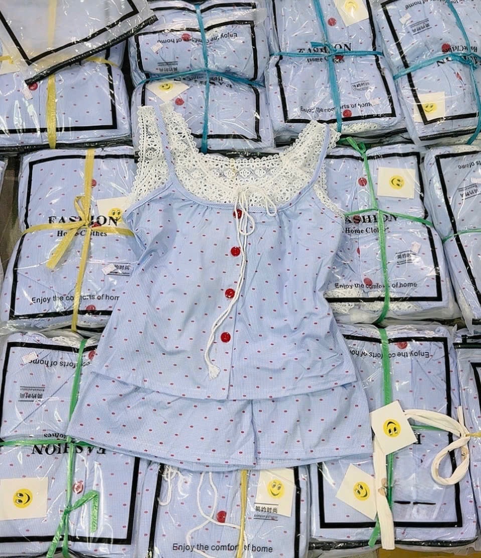 BỘ ĐÙI 2S KẺ XANH CƯC ĐÓ PHỐI REN