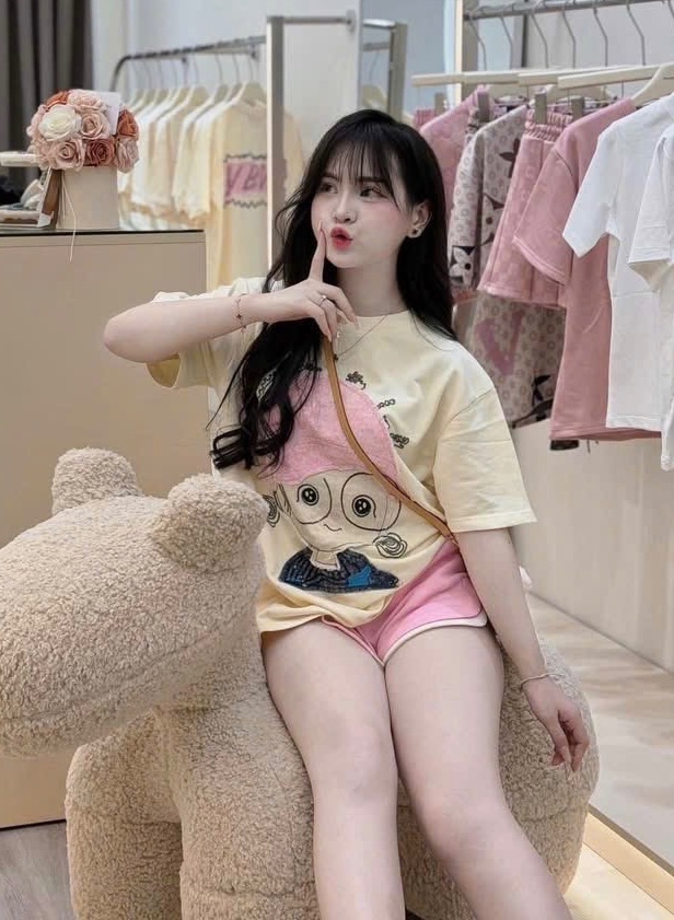 BỘ ĐÙI BE CÔ GÁI QUẦN HỒNG