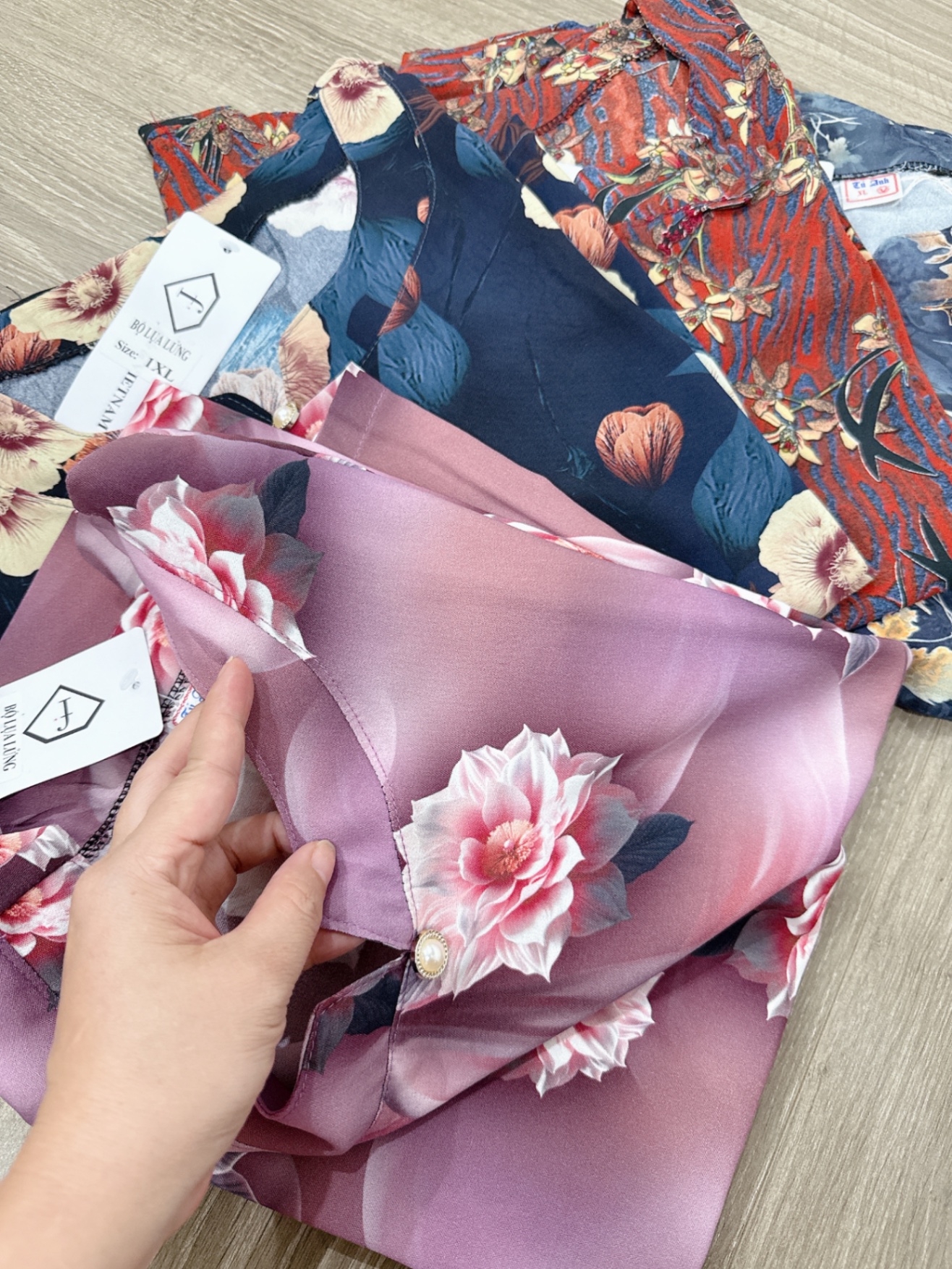 Dáng lửng - BỘ LANH LỬNG CÚC NGỌC 4 MÀU