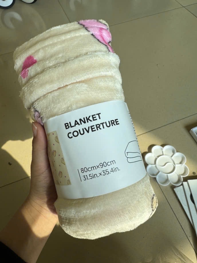 SET 2 CHĂN BĂNG LÔNG MINISO SIÊU MỀM MỊN