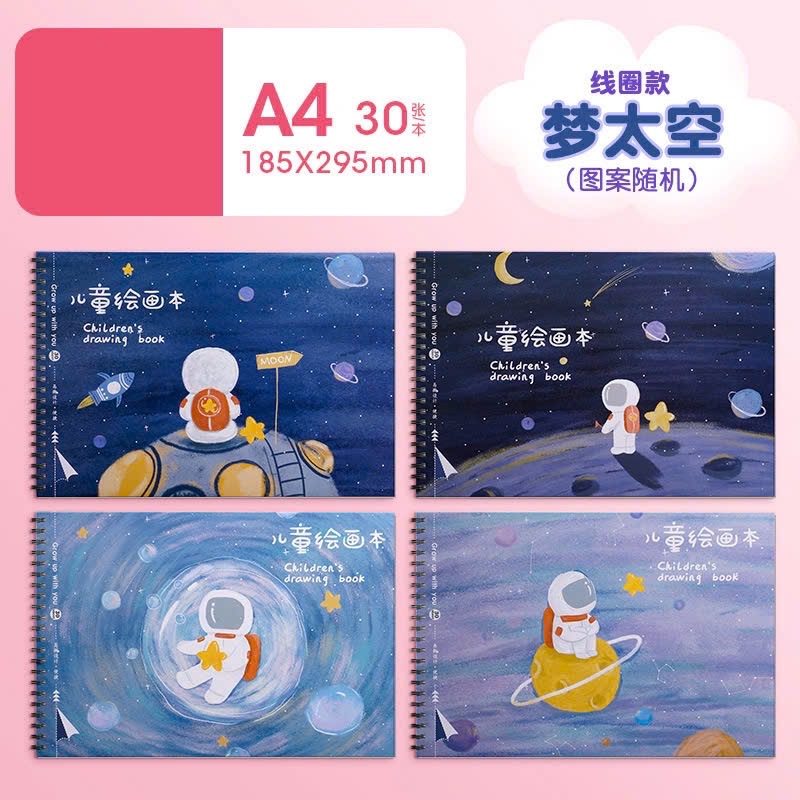 SET 5 QUYỂN VỞ VẼ CHO BÉ