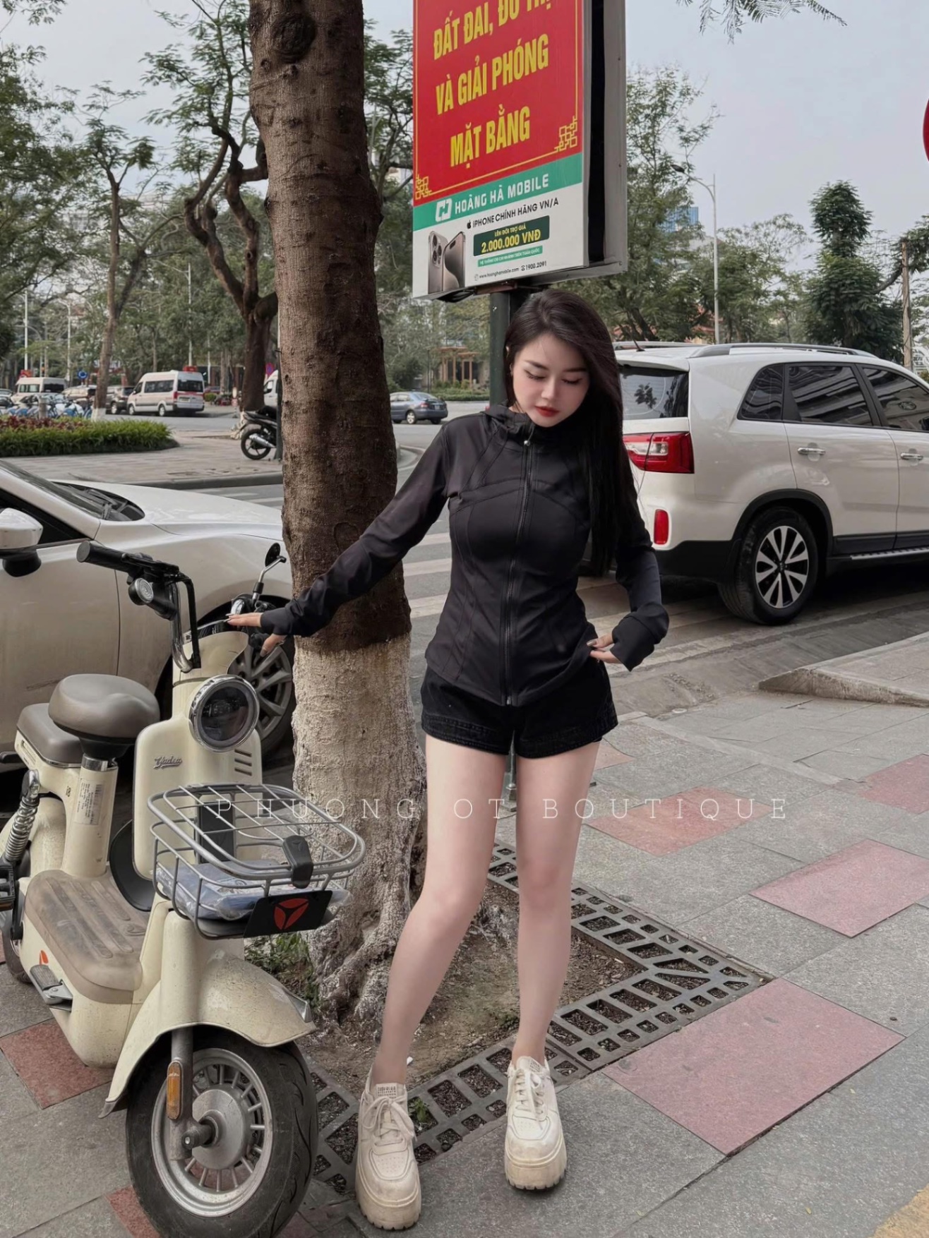 Hàng QCCC - ÁO NẮNG UMI QC CHẦN EO M8615