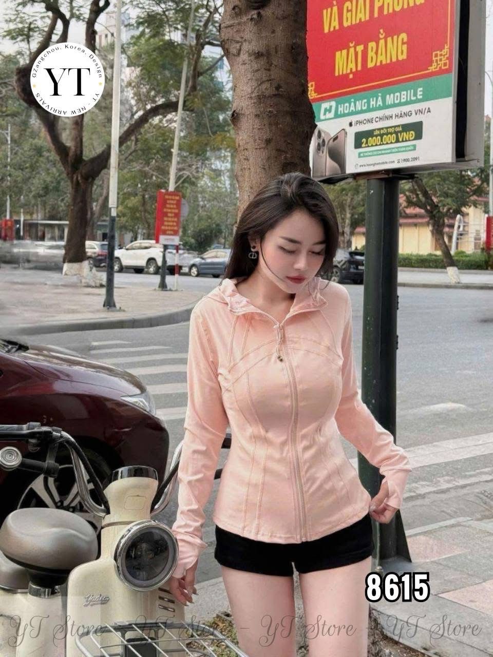 Hàng QCCC - ÁO NẮNG UMI QC CHẦN EO M8615