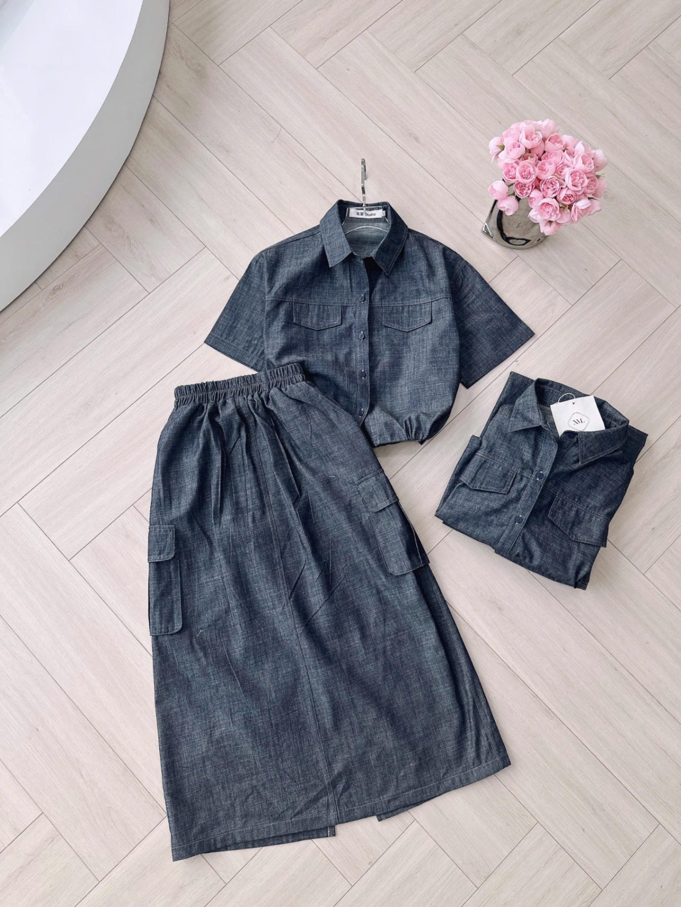 SET BÒ DENIM TÚI HỘP MIX CV