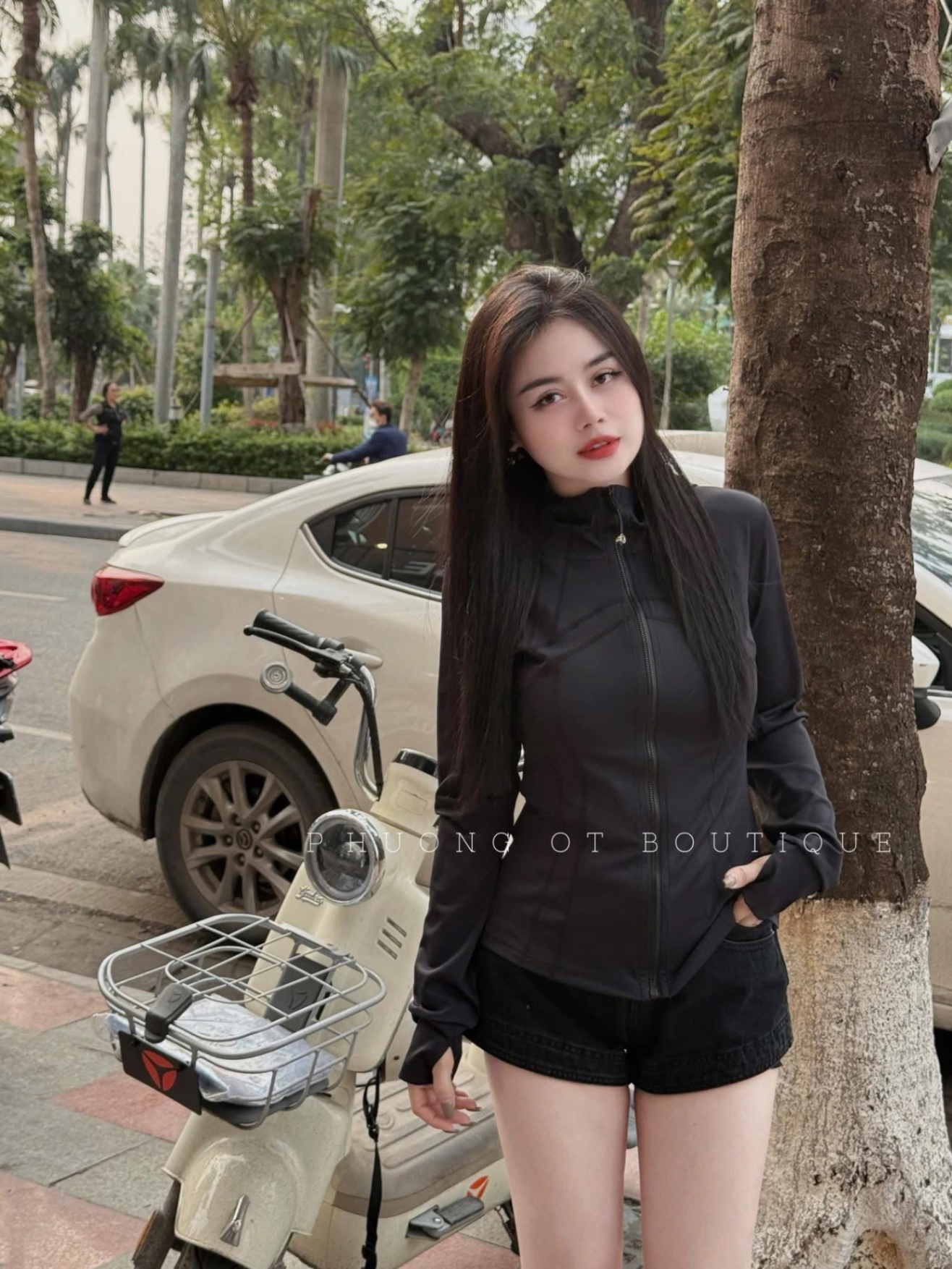 Hàng QCCC - ÁO NẮNG UMI QC CHẦN EO M8615