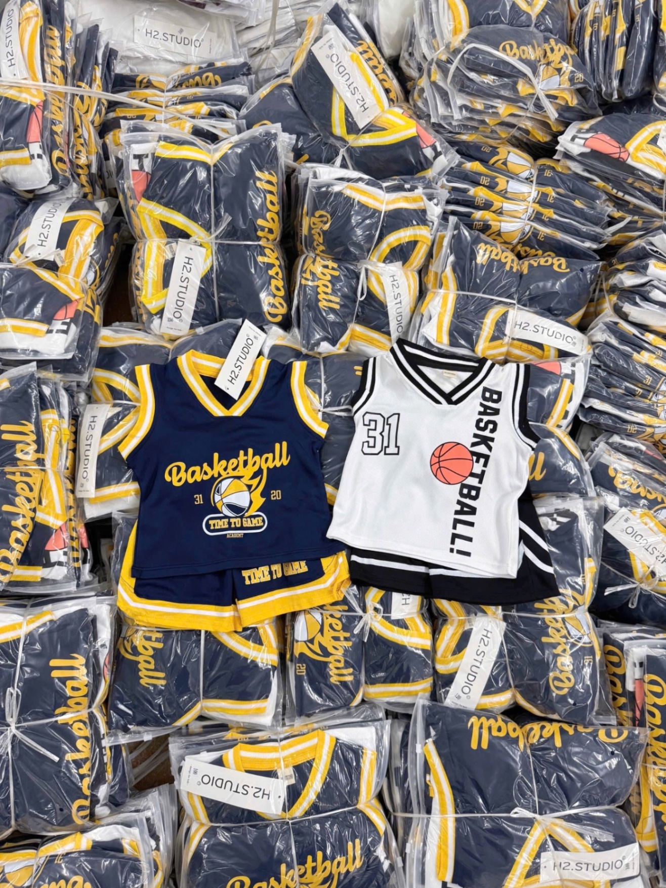 Tag H2 - SET 2 BỘ ĐÙI BA LỖ BÓNG RỔ BASKEBALL