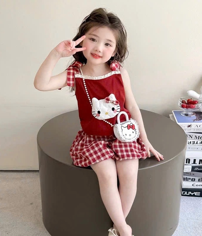 BỘ 2S ĐỎ KITTY BG