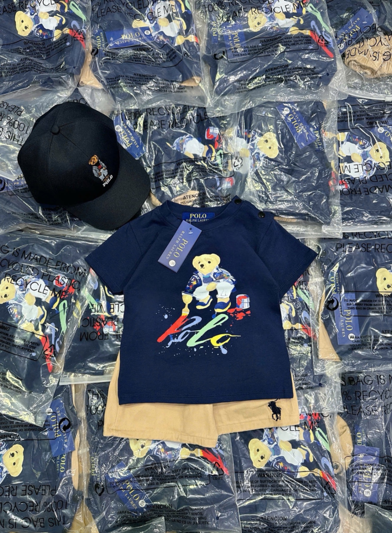 BỘ GẤU THAN POLO BT