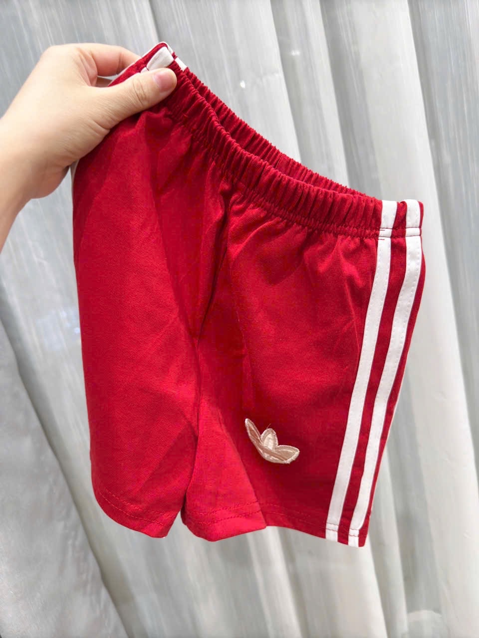 BỘ DAS ĐÔI BE QUẦN ĐỎ MẸ BE