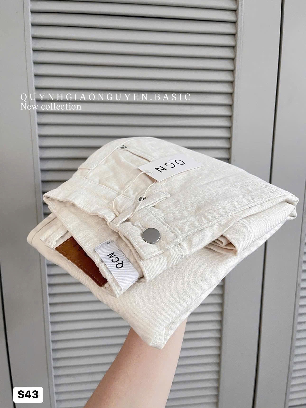 CHÂN VÁY JEAN MIDI MÀU BE PULLBEAR VNXK XUẤT DƯ
