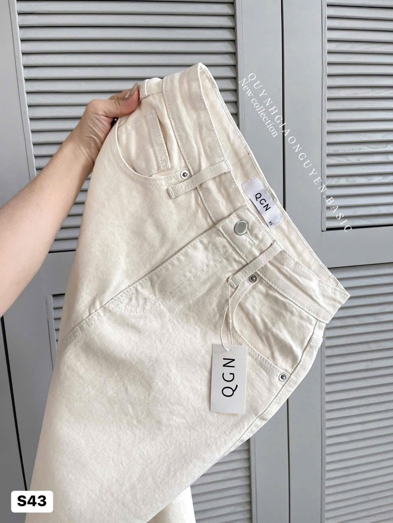 CHÂN VÁY JEAN MIDI MÀU BE PULLBEAR VNXK XUẤT DƯ