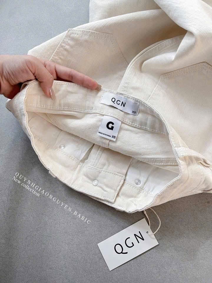 CHÂN VÁY JEAN MIDI MÀU BE PULLBEAR VNXK XUẤT DƯ