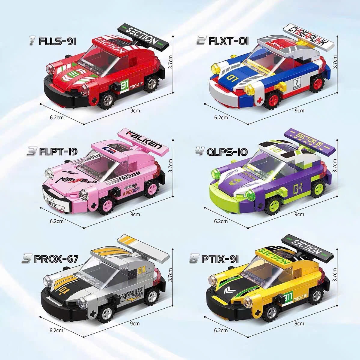 SET 4 OTO ĐỒ CHƠI CHO BÉ - random k chọn
