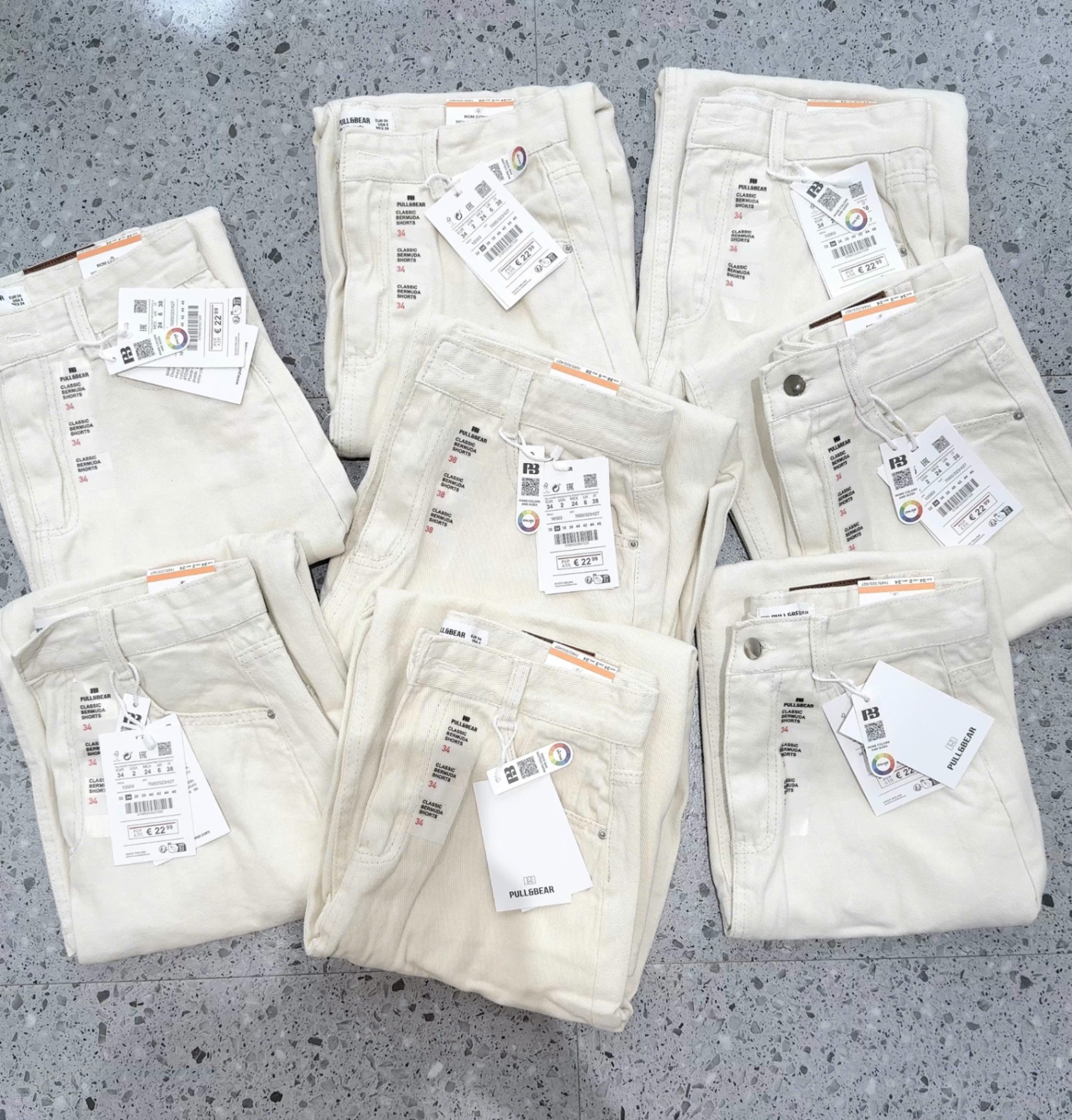 CHÂN VÁY JEAN MIDI MÀU BE PULLBEAR VNXK XUẤT DƯ