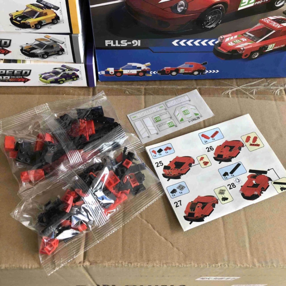 SET 4 OTO ĐỒ CHƠI CHO BÉ - random k chọn