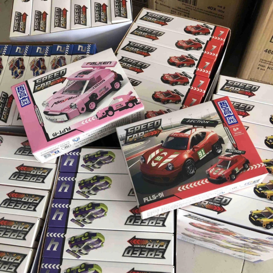 SET 4 OTO ĐỒ CHƠI CHO BÉ - random k chọn