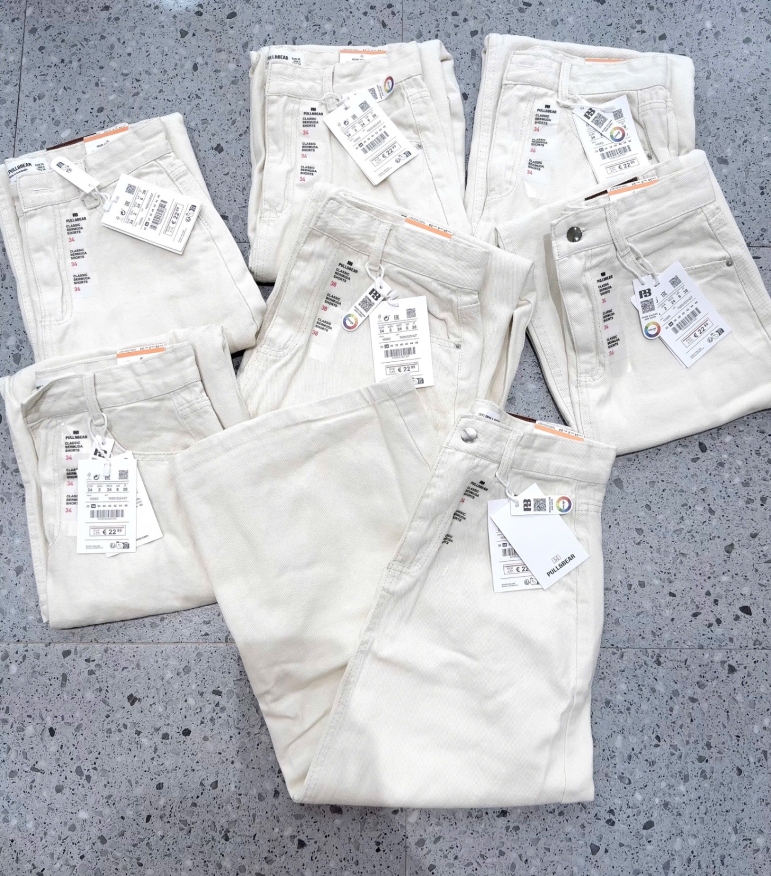 CHÂN VÁY JEAN MIDI MÀU BE PULLBEAR VNXK XUẤT DƯ