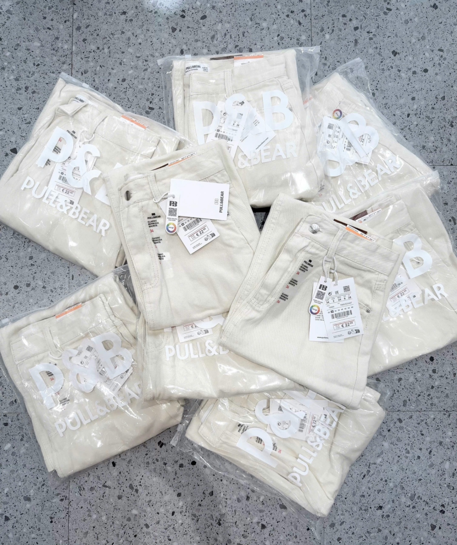 CHÂN VÁY JEAN MIDI MÀU BE PULLBEAR VNXK XUẤT DƯ
