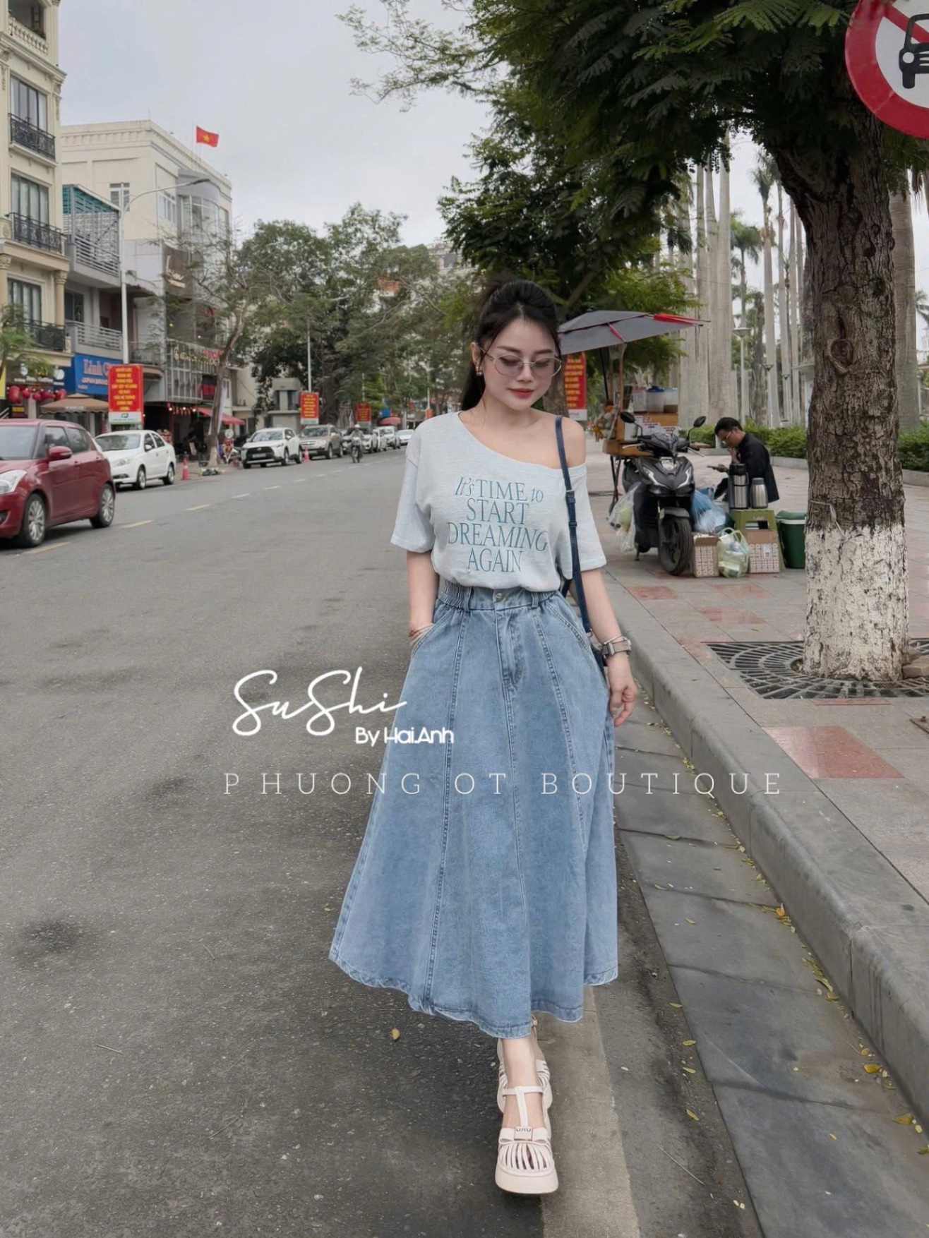 ÁO PULL CỘC TRỄ VAI IT TIME