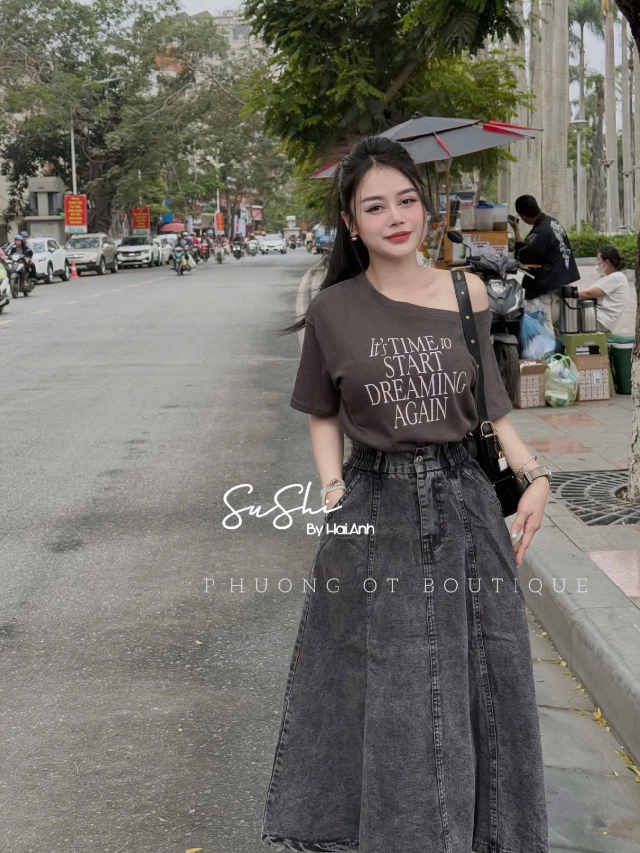 ÁO PULL CỘC TRỄ VAI IT TIME